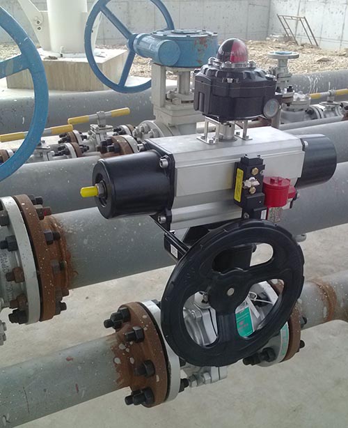 OMAL氣動球閥在造紙生產(chǎn)過程中紙張定量、水分、灰分的控制系統(tǒng)上的應(yīng)用